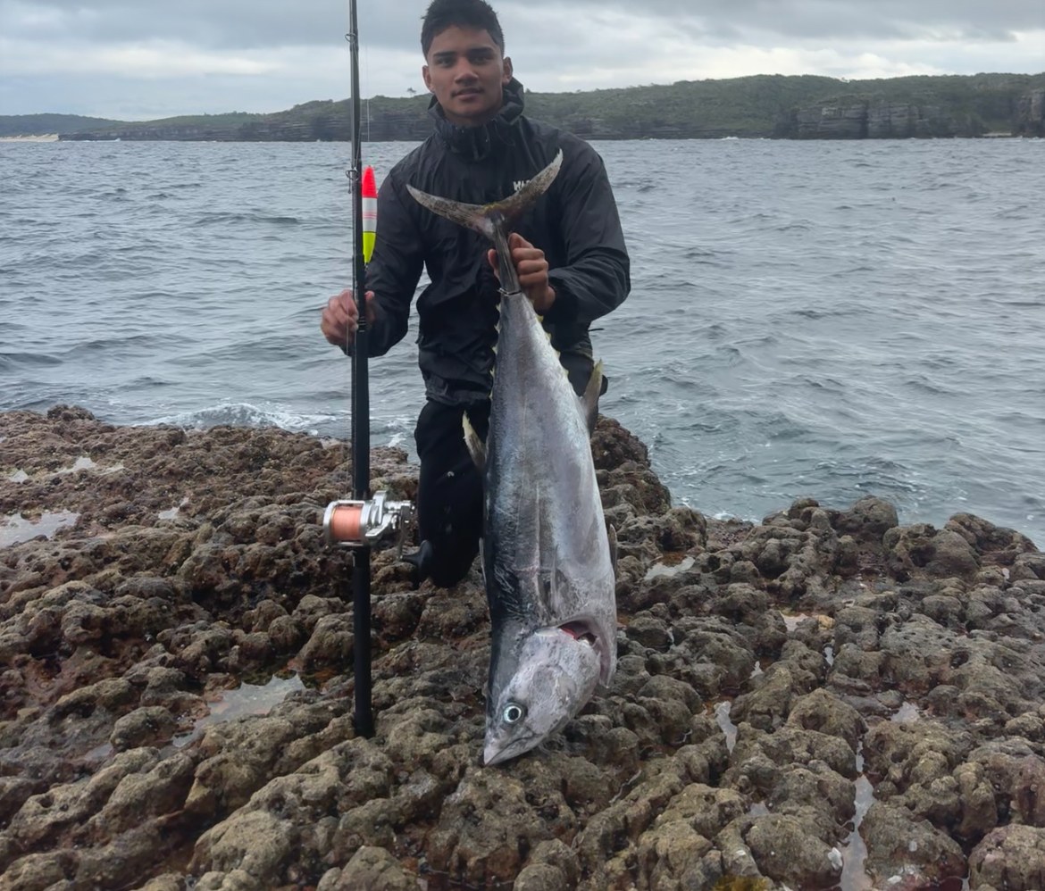dadoog tuna catch on the rocks