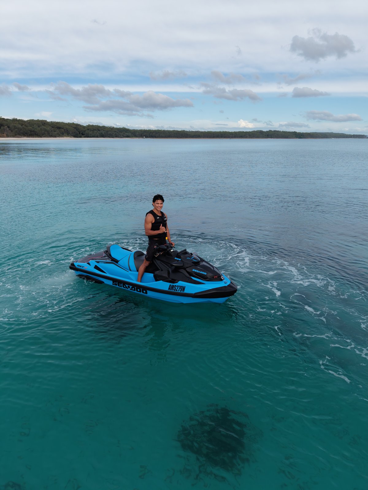 dadoog on the jetski